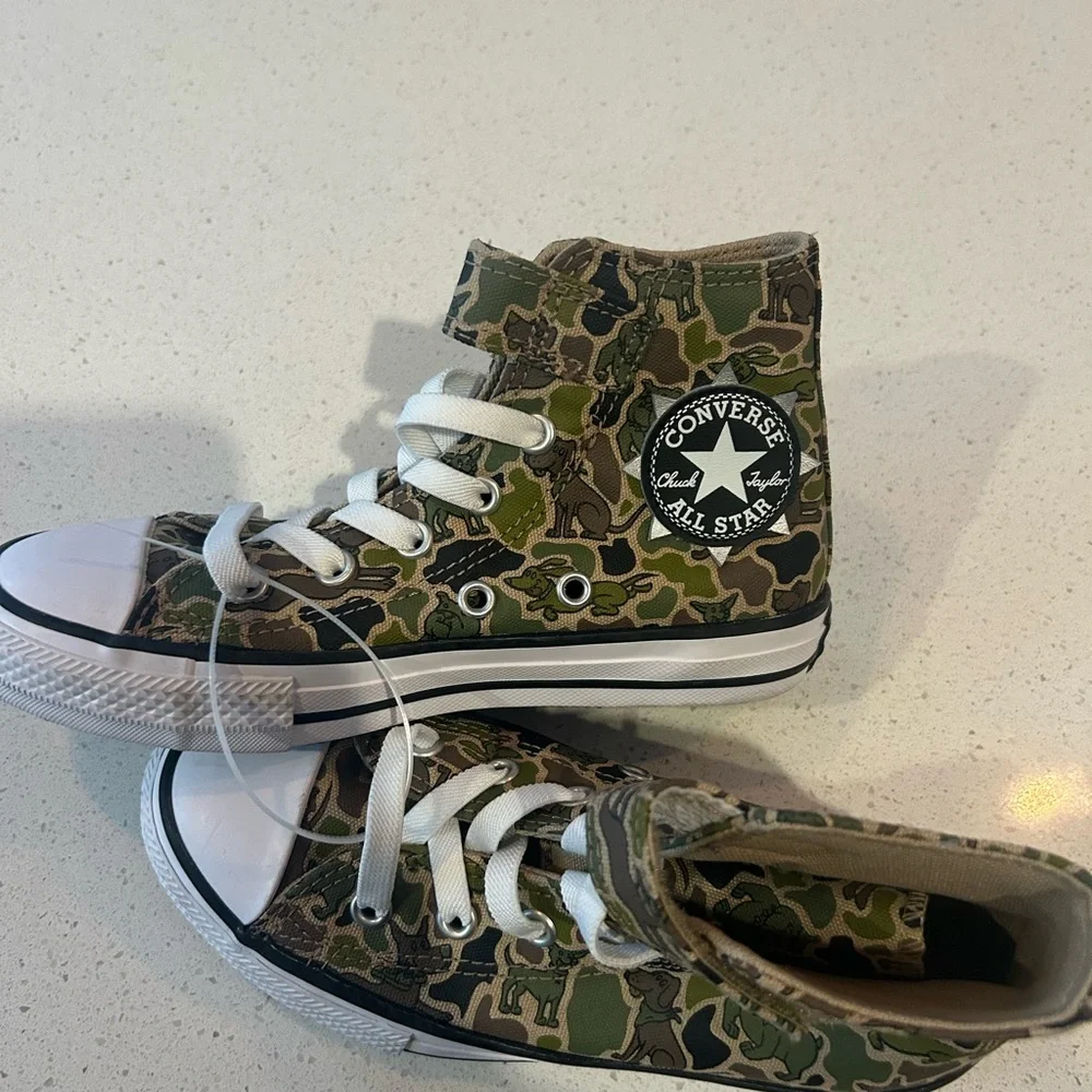 Converse Kids' Chuck Taylor All Star Dog Print Nomad High Top Sneakers